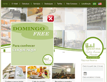 Tablet Screenshot of hotelipanemasorocaba.com.br